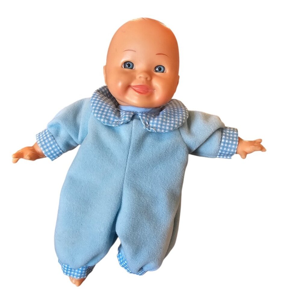 VTG 1999 Cititoy Small Baby‎ Boy Doll 9" BS174